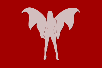 Angel Red Long, par Xavier E. G. Dierick
